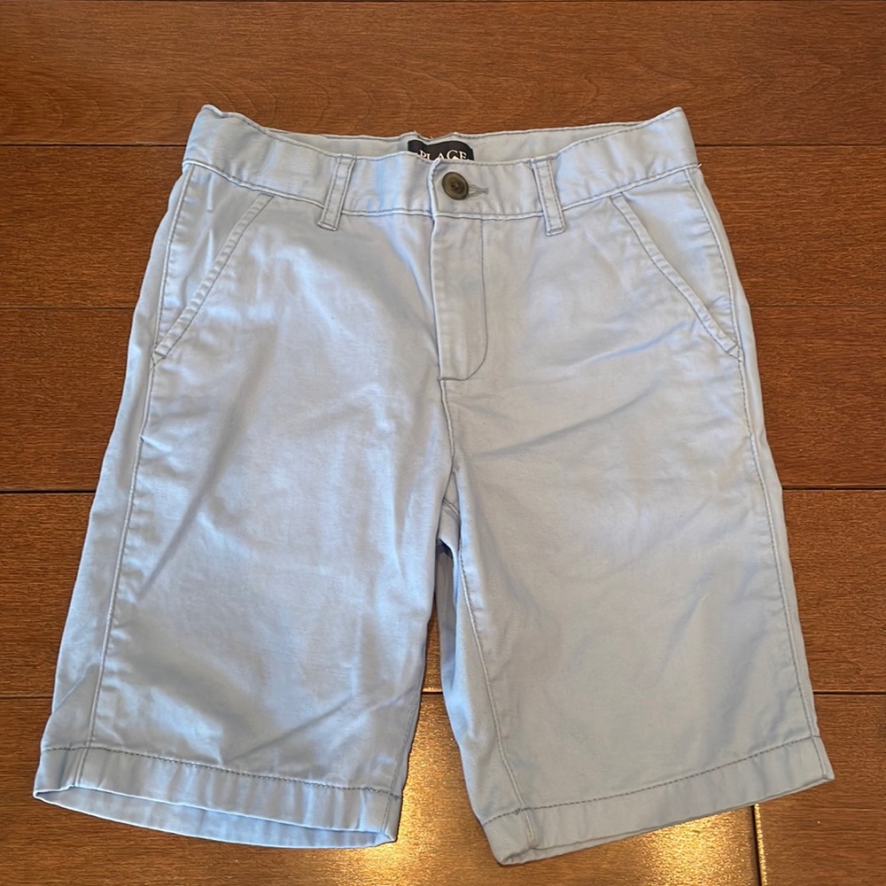 Blue Bermuda shorts